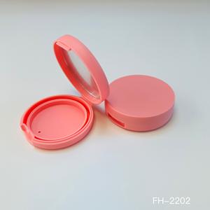 Étui cosmétique en plastique rose <span class=keywords><strong>vide</strong></span> pour <span class=keywords><strong>cartouche</strong></span> d'ombre à paupières plaque de rouge à lèvres boîte d'emballage Blush étui à poudre avec miroir - Product Image 2