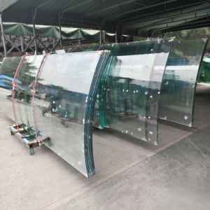 Chine Usine Personnalisé À Bas Prix Bâtiment Haute Sécurité <span class=keywords><strong>Aquarium</strong></span> En Verre Incurvé Trempé Ultra Clair - Product Image 5