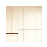 Armoire autoportante moderne à bords thermocollés PUR, étanche, anti-décollement, sans gaz nocifs, pour chambre longue et humide, grande taille