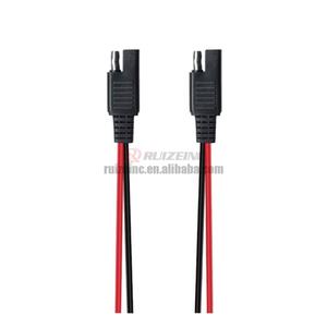 도매 SAE 버트 라인 태양광 조명 패널 전원 코드 Sae 배터리 플러그 코드 블렛 어댑터 케이블 - Product Image 5