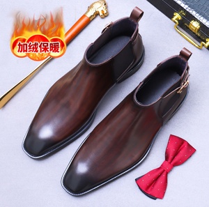 Zapatos Oxford de Cuero Casuales para Hombre, Cómodos, Antideslizantes, Transpirables y Ligeros, para Oficina, Carrera, Boda, Siempre a la Moda - Product Image 4