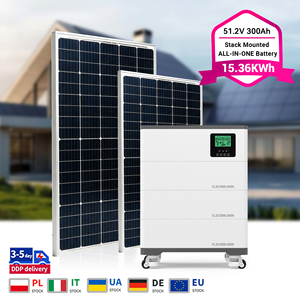 51.2V 300Ah 1P16S 15.36kWh Battery Stackable Home <b>Energy</b> <b>Storage</b> <b>System</b> 200Ah 400Ah Off-Grid Solar Battery with CAN - Product Image 1