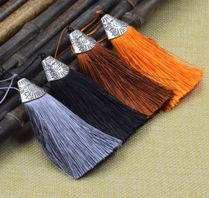 Trung Quốc Knot Tassel Hollow Bìa Polyester 8Cm Gói Tua Treo Sợi Dây Thừng Nhỏ Tua - Product Image 5