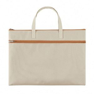 Sac fourre-tout portable A4 personnalisé avec logo, écologique, pour documents, idéal pour les étudiants en promotion artistique et les cours de soutien scolaire - Product Image 1