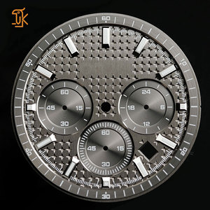 นาฬิกาโลหะโครโนกราฟกำหนดได้เองจากโรงงานสามารถหมุนได้3วินาทีพอดีกับ4130สายนาฬิกา Nh35ทองแดงแบบ Sunburst - Product Image 4