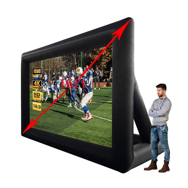 Projector Cinema Screens Big Party Film Airscreen Portable Blow up Outdoor Mobill Air Projection Movie Inflatable Screen