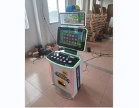 Jeux vidéo d'arcade à monnayeur remplaçant les machines à tickets - Construction en plastique robuste, prise universelle anglaise, utilisation en intérieur