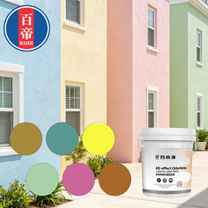 <span class=keywords><strong>Peinture</strong></span> <span class=keywords><strong>acrylique</strong></span> liquide imperméable <span class=keywords><strong>pour</strong></span> murs extérieurs, résistante aux rayures et lavable, <span class=keywords><strong>pour</strong></span> revêtements muraux extérieurs - Product Image 4