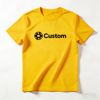 Vêtements de travail et sportifs personnalisés en polyester tricoté 100 % à motif œil-de-perdrix, imprimés sérigraphiés, séchage rapide, respirants, avec logo personnalisé, directement de l'usine