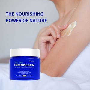 Venta al por mayor de crema de bálsamo de aceite de árbol de té para el cuidado de los pies del cuerpo Natural calmante hidratante cuidado de la piel para la piel seca y agrietada fabricante - Product Image 2