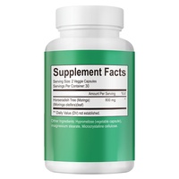 Capsules personnalisées d'exportation de feuilles de Moringa et de racine de racine de croton, 60 comprimés pour adultes - Améliore la mémoire et le sommeil