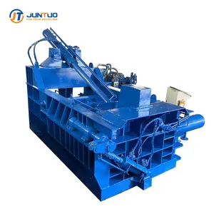 Wholesale Made In China Scrap Metal And Car Baler Automatic Baling Press Machine With High Quality