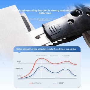 Stabilizzatore elastico regolabile del ginocchio uno formato morbido tutore per il recupero di frattura e terapia di riabilitazione fornitura protettiva - Product Image 6