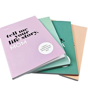 Custom 2025 New Fashion A5 Leather Hardcover Notebook with Thermal Binding 100 Sheets-Dad Mom Family Keepsake Gift <b>Journal</b> - Product Image 1