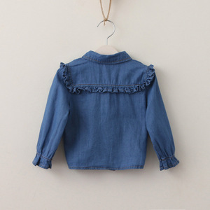 Chemises décontractées bleues à lacets, nouveau design 2017, pas chères, en stock, fabriquées en Chine - Product Image 3