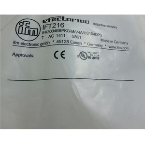 One for IFM New IFT216 Proximity <b>Switch</b> China - Product Image 2