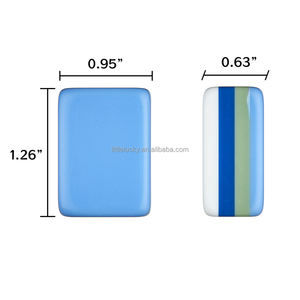 2026 Jeu de tuiles de mahjong américain en acrylique, personnalisé, bleu, à quatre couches, gravé, de voyage, 160 tuiles - Product Image 2