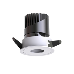 Nuevo diseño antideslumbrante <span class=keywords><strong>UGR</strong></span> <span class=keywords><strong>19</strong></span> empotrado 7W 10W 12W 15W 18W 20W 25W 30W Retrofit COB LED <span class=keywords><strong>Downlight</strong></span> negro luminoso blanco corte - Product Image 2