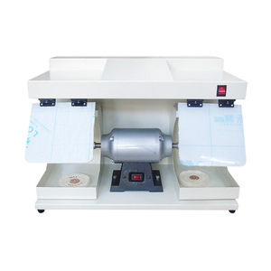 Máquina pulidora dental de doble cabezal Benefit The Masses 220V 110V de sobremesa para uso en clínicas y fábricas de prótesis dentales - Product Image 4