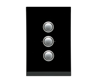 SAA Australie approuvé 250V 16A interrupteur à bouton-poussoir noir Type Clipsal Saturn emblématique Zen interrupteur tactile pour appareils ménagers