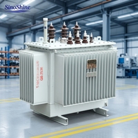Transformador de Potencia para Subestación SinoShine, 3150kVA, 10kV, ONAN, Trifásico, Alta Eficiencia, Certificado ISO CE, Equipo Eléctrico para Exteriores