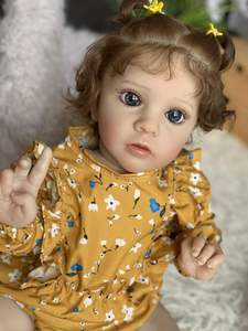 VTU 22 pouces Peluches, Poupées <span class=keywords><strong>Lol</strong></span> Blythe, Poupées en silicone pour enfants, Poupées Co Comelon Kuromi, Poupées Islam, Poussette, Poupée Reborn réaliste - Product Image 4