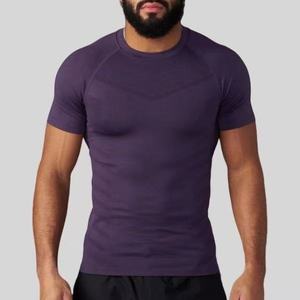 <span class=keywords><strong>T</strong></span>-<span class=keywords><strong>shirt</strong></span> de compression pour <span class=keywords><strong>homme</strong></span>, coupe musclée, séchage rapide, idéal pour la <span class=keywords><strong>musculation</strong></span> et le fitness, personnalisable avec logo d'entreprise – Nouvelle collection en promotion - Product Image 3