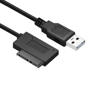 <span class=keywords><strong>Adaptador</strong></span> <span class=keywords><strong>USB</strong></span> PC 6P 7P CD <span class=keywords><strong>DVD</strong></span> Rom <span class=keywords><strong>SATA</strong></span> <span class=keywords><strong>a</strong></span> <span class=keywords><strong>USB</strong></span> 2,0 convertidor Slimline <span class=keywords><strong>Sata</strong></span> <span class=keywords><strong>adaptador</strong></span> de 13 pines Cable de unidad para PC portátil - Product Image 1