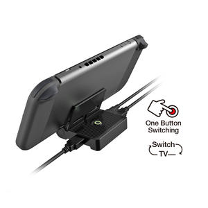 Dobe ตัวแปลงวิดีโอสถานีแท่นชาร์จแบบพับได้สวิตช์นินเทนโดอุปกรณ์เสริมสำหรับเกมนินเท็นโด - Product Image 3