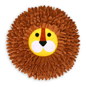 Tapis olfactif tête de lion marron, doux, pour l'entraînement des chiens, l'enrichissement des animaux de compagnie et la réduction du stress - Product Image 5