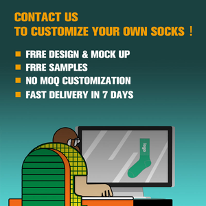Chaussettes de course en coton KTS162 OEM avec logo personnalisé, sans MOQ, chaussettes de sport respirantes et épaisses pour hommes et femmes, chaussettes de trekking rembourrées - Product Image 6