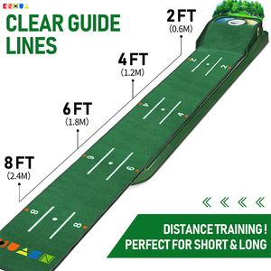 New Design Golf Harzard Putting Mat Practice Mat Premium Golf Putting Mat 3D Simulation <strong>Background</strong> Board Factory Supply - Product Image 2