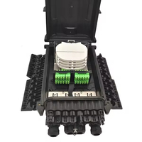 Caja de empalme horizontal de fibra óptica Mufa de 24 núcleos FTTH para venta al por mayor de fábrica