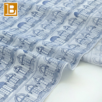 Tissu 100% coton personnalisé avec impression numérique BILU 80S, motifs arches coloniales
