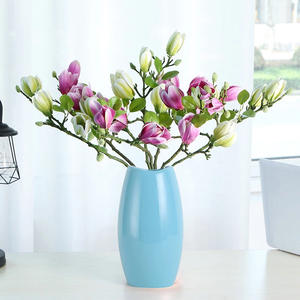 <span class=keywords><strong>2023</strong></span> Offre Spéciale prix usine décoration Simulation fleur Arrangement longue branche Magnolia - Product Image 1