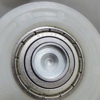 Rouleau de suspension excentrique de porte d'ascenseur 54*17*6003, pièces de rechange d'ascenseur avec axe pour usage hôtelier