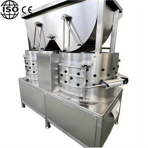 Machine à peler les pattes de volaille à double tambour pour ligne de transformation de la volaille - Product Image 3