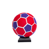 Ballon de tennis géant pour chien, personnalisable avec logo, écologique, pressurisé, avec feutre acrylique taïwanais et rebond de 105 à 120 cm