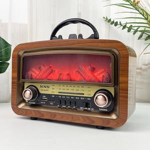 ELETREE YENİ Alev Işıklı Solar Radyo NS-903BT Taşınabilir Usb Tf Mp3 Müzik Çalar <span class=keywords><strong>Fm</strong></span> Am Sw Radyo BT Hoparlörlü - Product Image 3