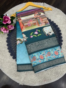 เสื้อสตรีพิมพ์ลายดิจิทัลผ้าคอตตอนแท้ของจีนทำด้วยมือพิมพ์ลายกาลามาริและดีไซน์การวิ่งสำหรับงานปาร์ตี้ในโอกาสต่างๆสินค้าจำนวนมาก - Product Image 2