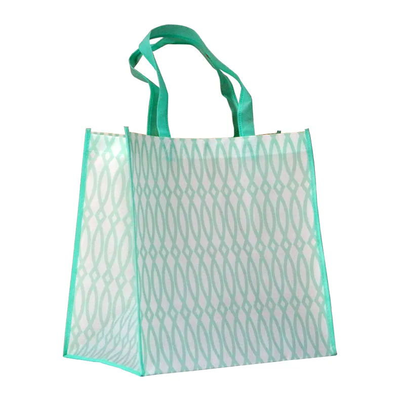 Eco Friendly Custom Logo Printing Reusable Garment, Cloths Grocery Shopping Tote Bags Non Woven Shopping Bags/