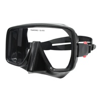 Offre Spéciale lentilles en verre trempé écologiques personnalisées plongée en apnée surf apnée chasse sous-marine chasse sous-marine Silicone masque de plongée ensemble