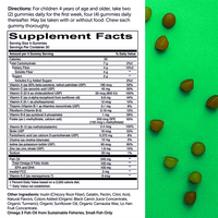Feuilles de séné plus poudre laxative Gummies naturel Senna efficace