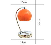 Lampe chauffe-bougie LED en métal Soda Factory avec lumière d'ambiance, design moderne en métal pour la décoration de chevet et de la maison