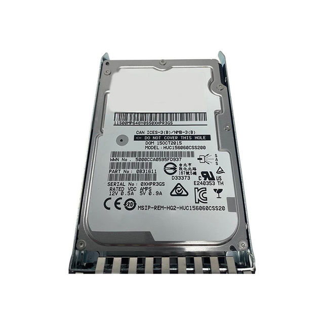00AJ301 600GB 15K RPM 2.5 Inch SAS HDD 00AJ301 Enterprise Server Hard Drive 6Gb/s High Performance Storage Supplier