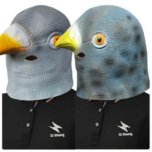 หน้ากากหัวนกพิราบทำจากยางลาเท็กซ์ สำหรับงานปาร์ตี้ฮาโลวีน ของเล่นตลก ปรับแต่งได้ ใช้สำหรับงานแฟนซีคอสเพลย์ อุปกรณ์ประกอบฉากสำหรับผู้ใหญ่และเด็ก - Product Image 5