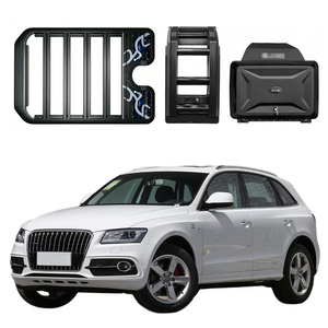 Panier <span class=keywords><strong>de</strong></span> <span class=keywords><strong>toit</strong></span> en alliage d'aluminium pour bagages, échelle latérale et boîte latérale pour <span class=keywords><strong>Audi</strong></span> <span class=keywords><strong>Q5</strong></span> 2010-2018 - Product Image 1