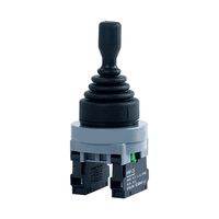 Contact en alliage d'argent de haute qualité, interrupteur à joystick croisé avec fonctions de verrouillage et de réinitialisation automatiques, 600V 10A 50Hz