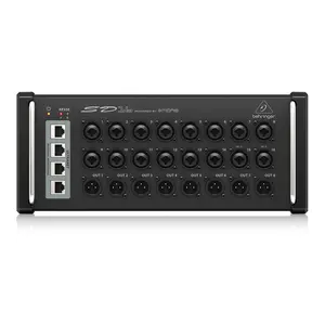 Behringer Sd16 Digitale Stage Box Met 16 Ingangen En 8 Uitgangen 4-poorts Aansluiting Voor P-16M Monitor Digitale Mixer