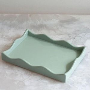 Plateau en laque écologique fait à la main, fabricant vietnamien, taille et couleur personnalisées, artisanat, plateau de service pour la décoration de la maison, nourriture - Product Image 1